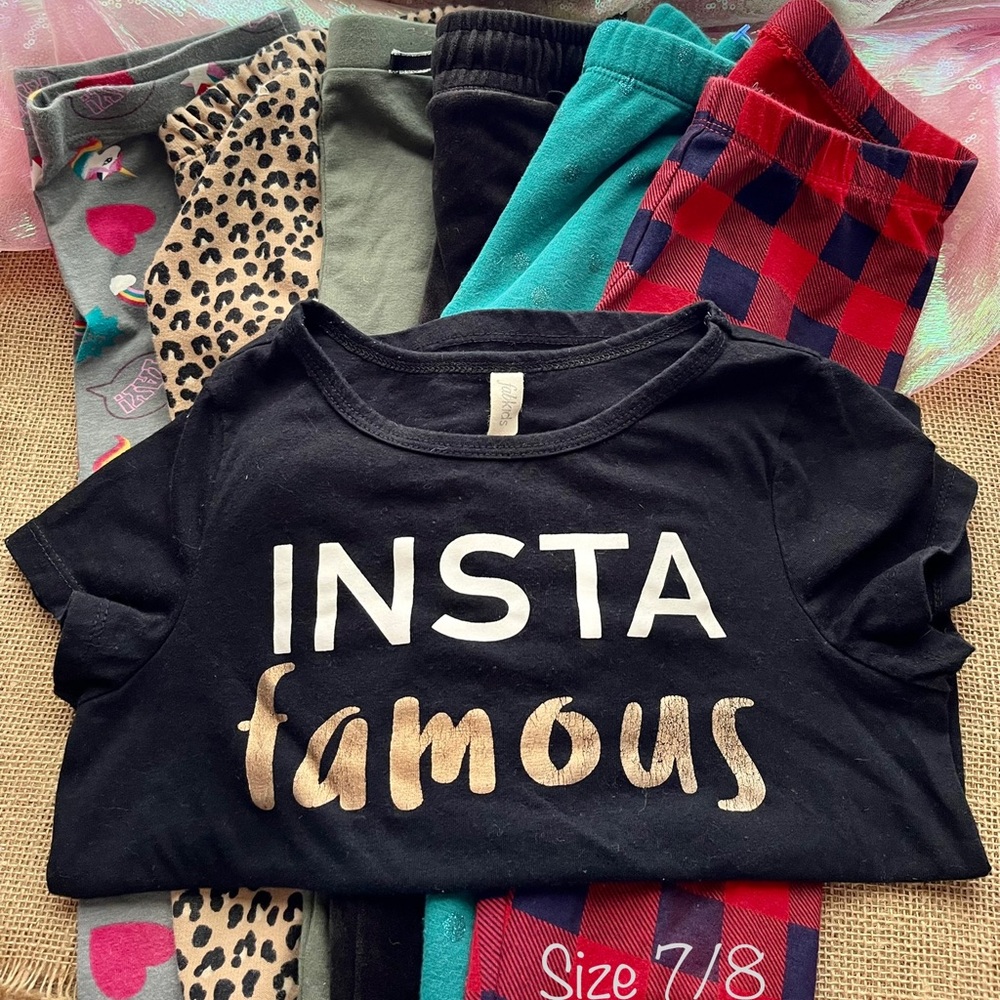 Girls leggings bundle